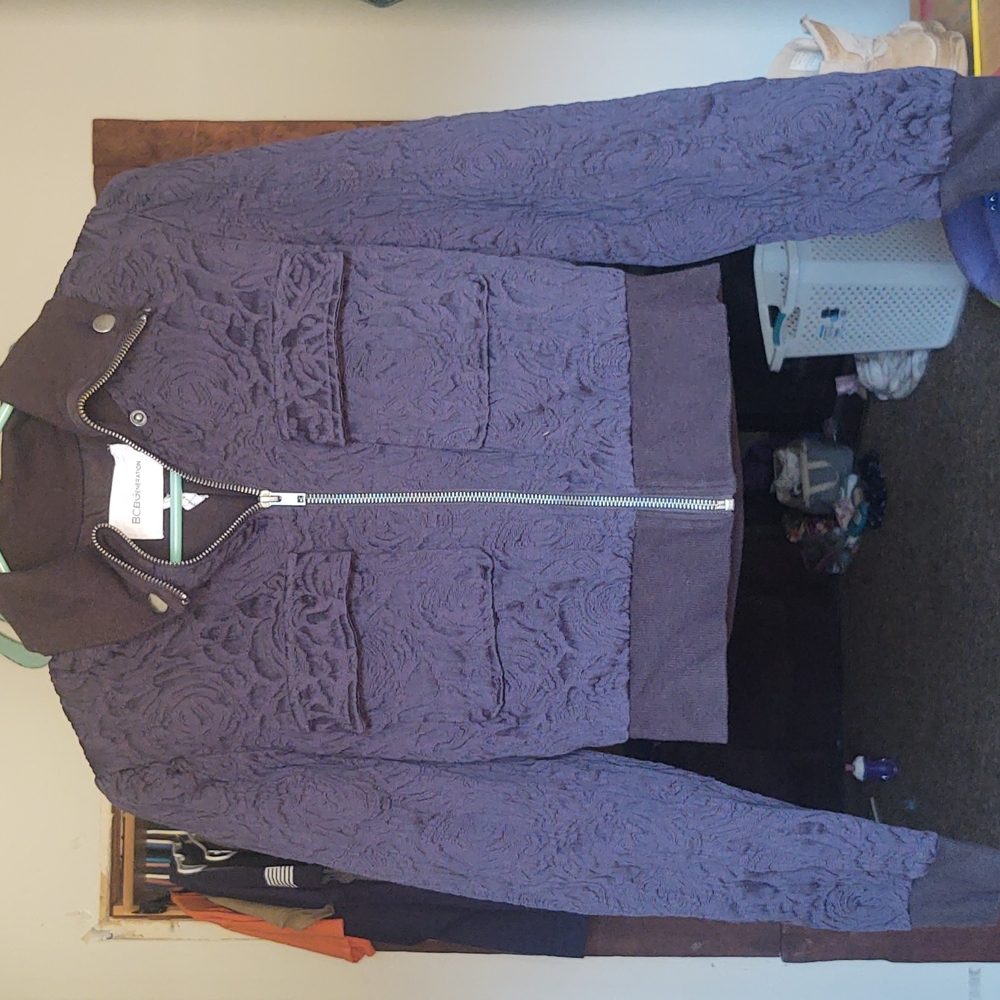 Sz small navy blue Bc generation jacket